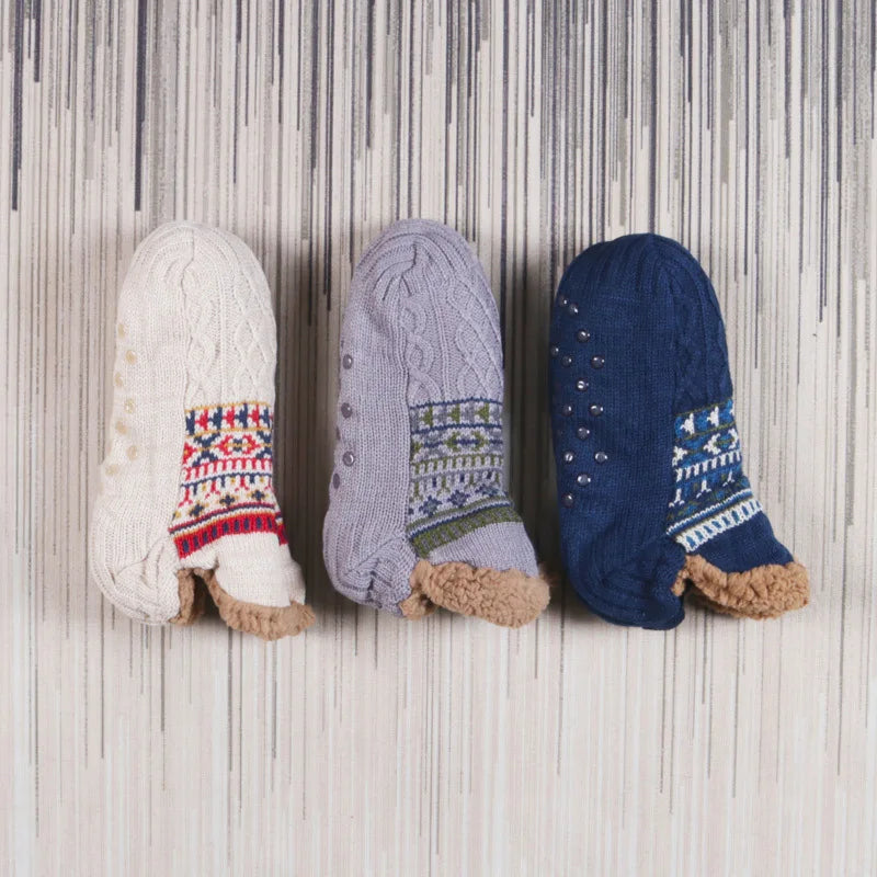 CozySteps Varma Sockor med Halksydd